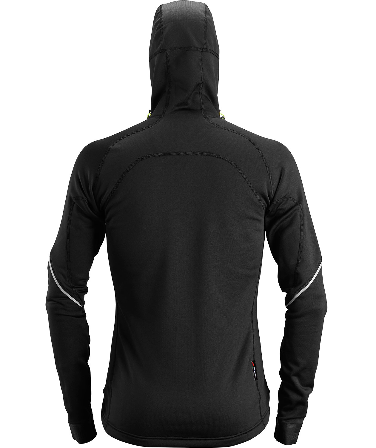 Snickers FlexiWork fleecetr&oslash;je 8002, Sort, large image number 2