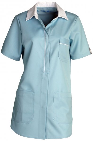Nybo Workwear Tennis ladies tunic with contrasting colours, Petrol