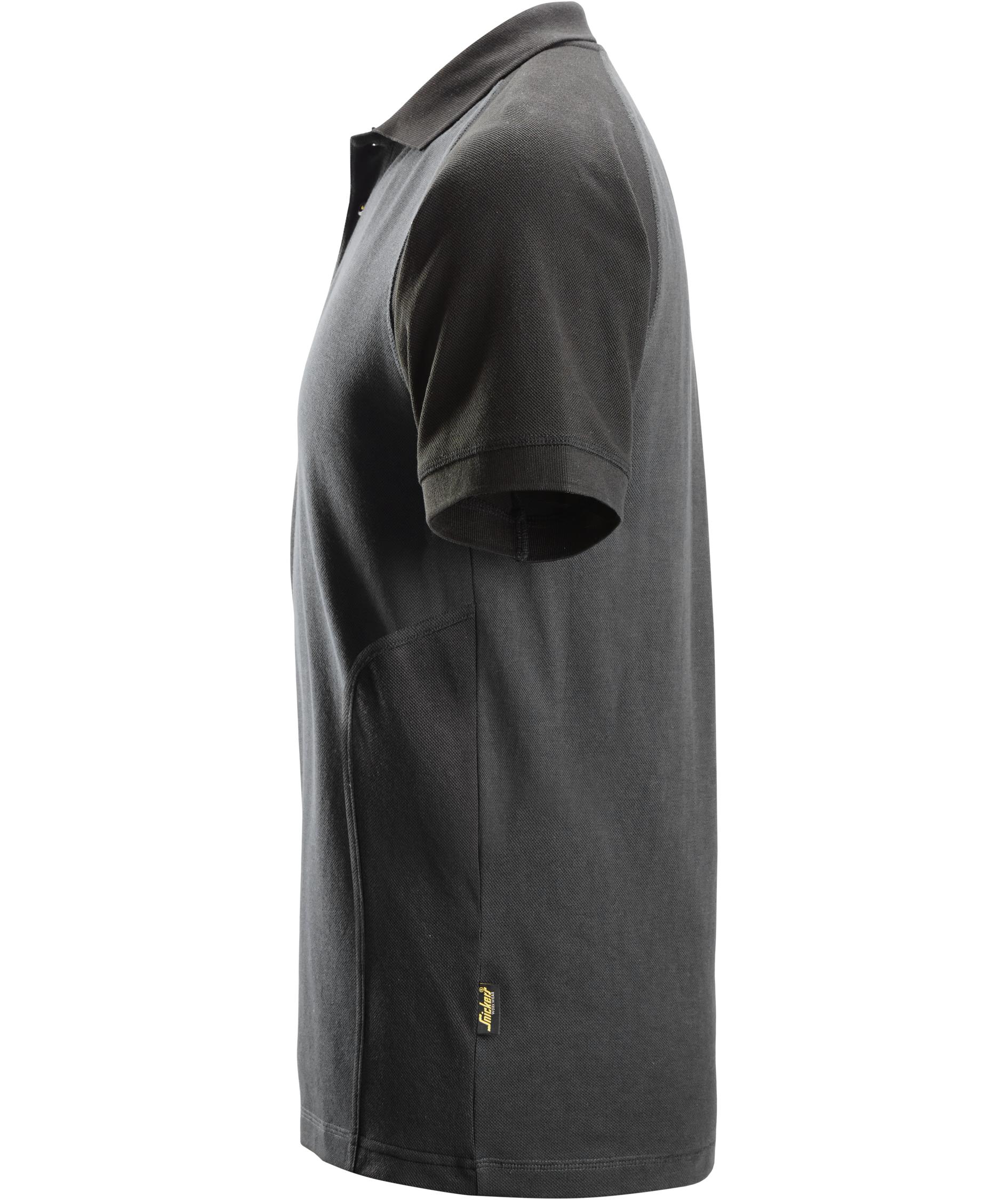 Snickers polo T-skjorte 2750, Steel Grey/Black, large image number 3