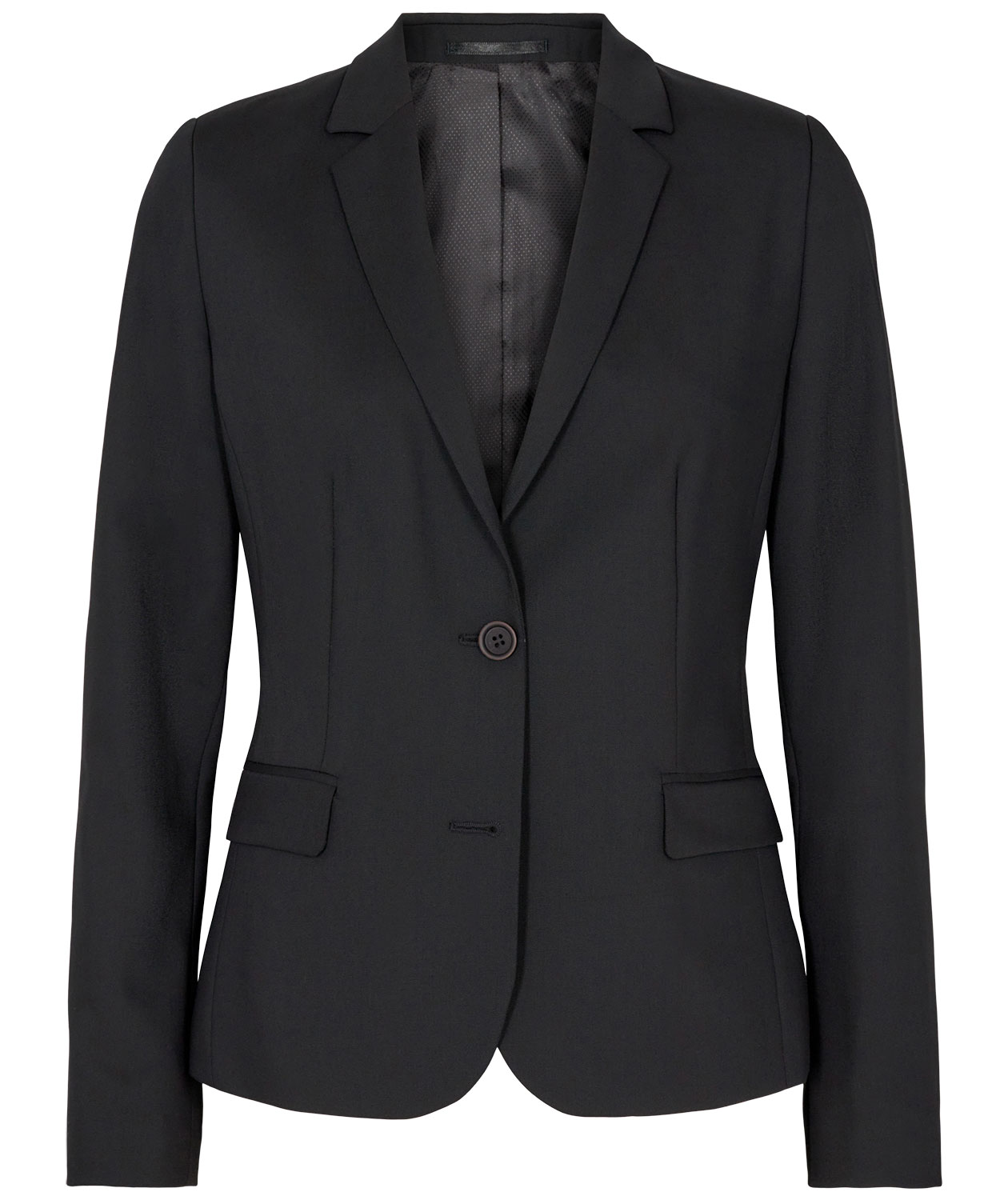 Sunwill Traveller Bistretch Modern fit kavaj dam, Svart