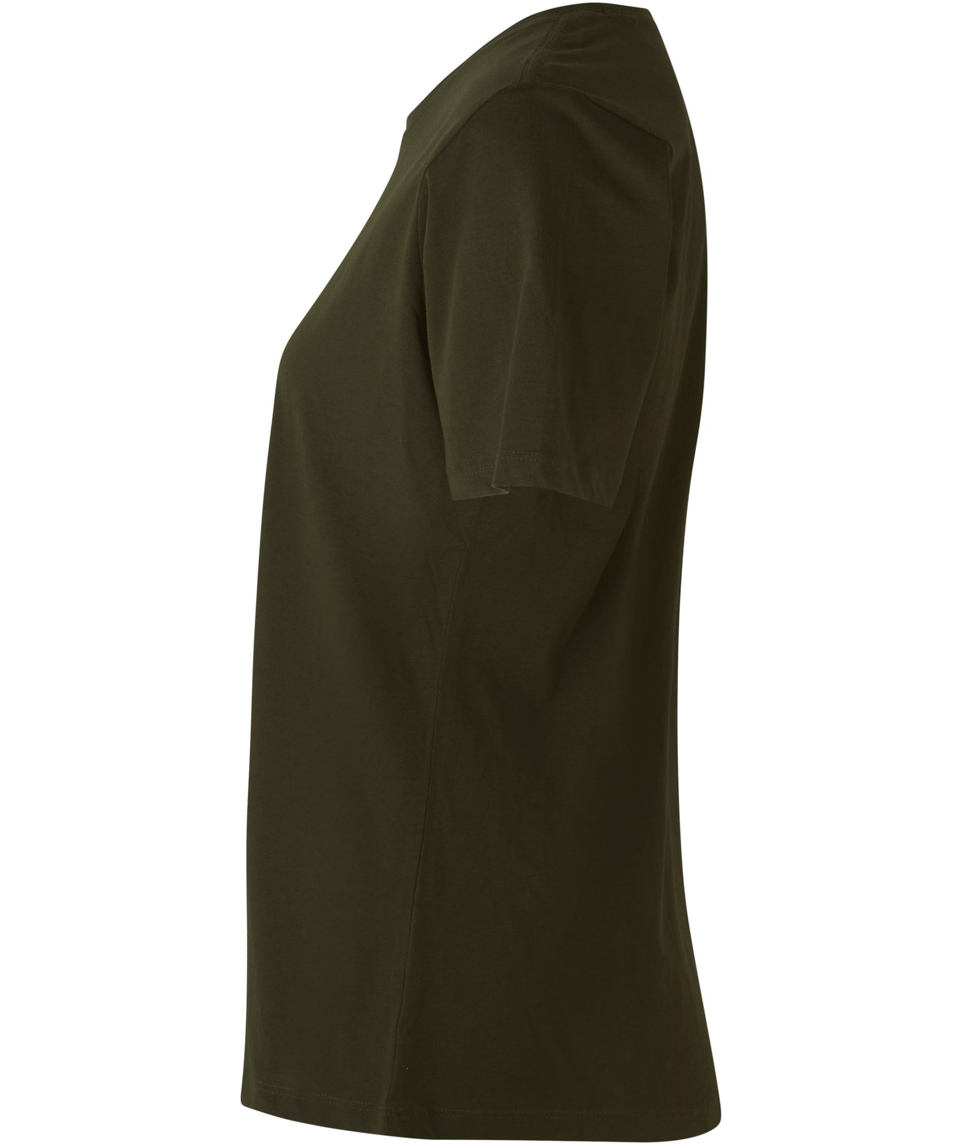 ID &oslash;kologisk dame T-shirt, Olivengr&oslash;n, large image number 3