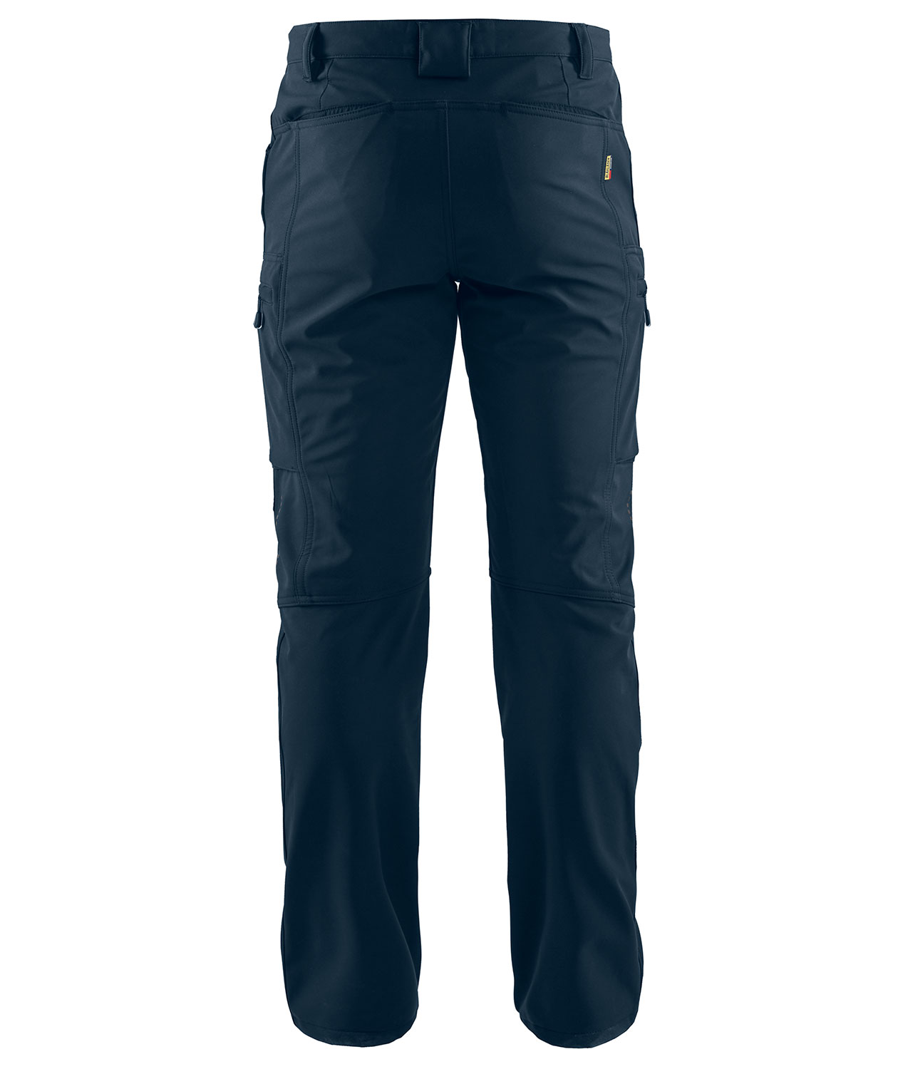 Bl&aring;kl&auml;der softshell servicebyxa, M&ouml;rk Marinbl&aring;, large image number 1