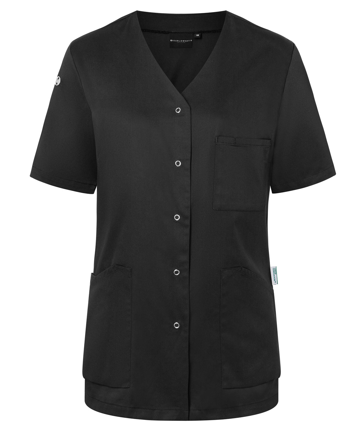 Karlowsky Essential kort&aelig;rmet dame tunika