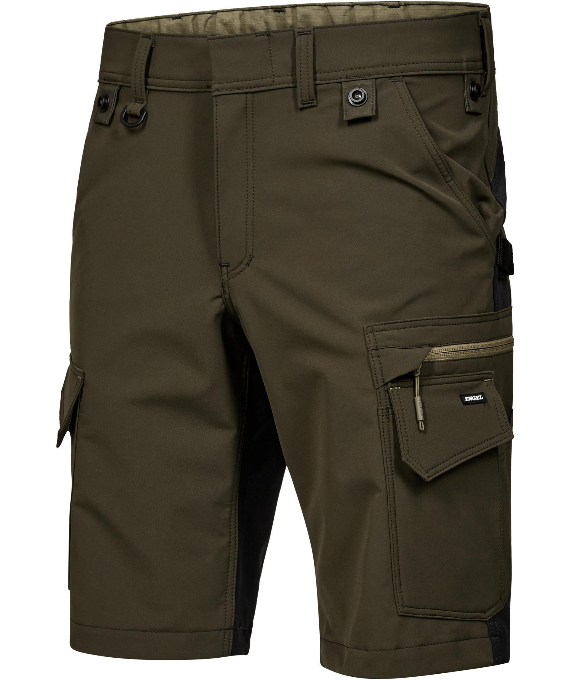Engel Entire shorts full stretch, Forest Green/Black, large image number 5