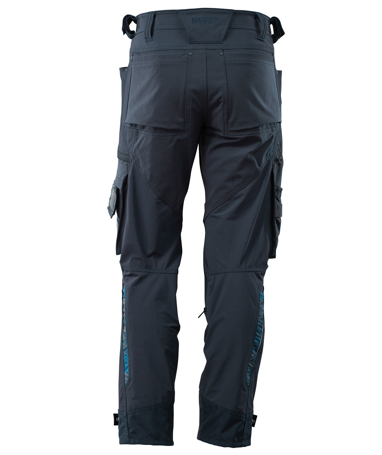 Mascot Advanced arbetsbyxa Full stretch, M&ouml;rk Marin, large image number 2