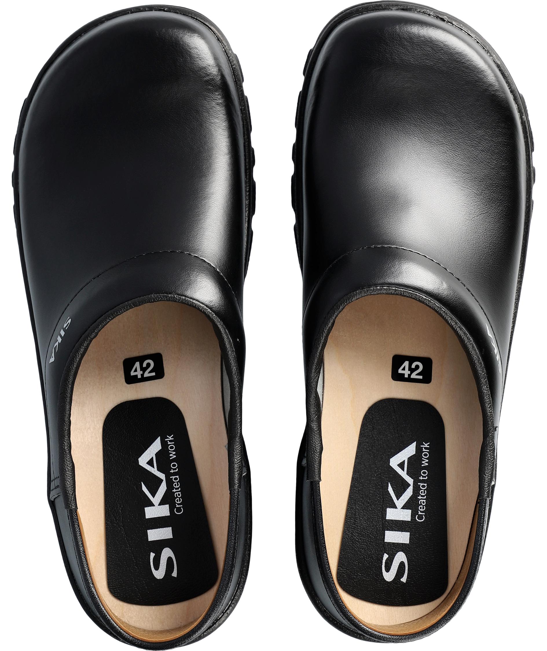 Sika Comfort clogs with heel cover OB, Black, large image number 3