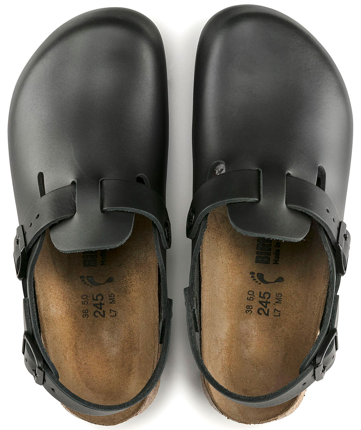 Birkenstock Tokio Supergrip Regular Fit sandaler, Svart, large image number 4