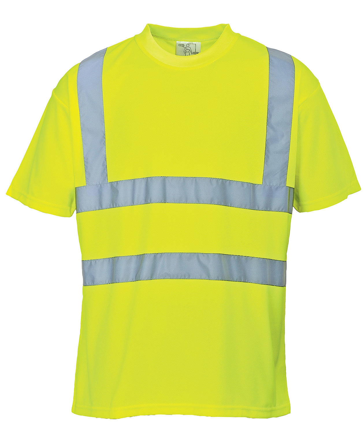 Portwest T-shirt, Varsel Gul