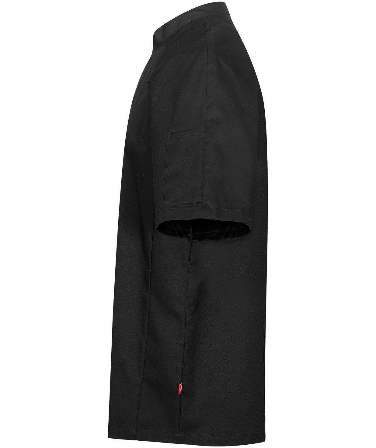 Segers 1003 kurz&auml;rmlige Kochjacke, Black, large image number 3