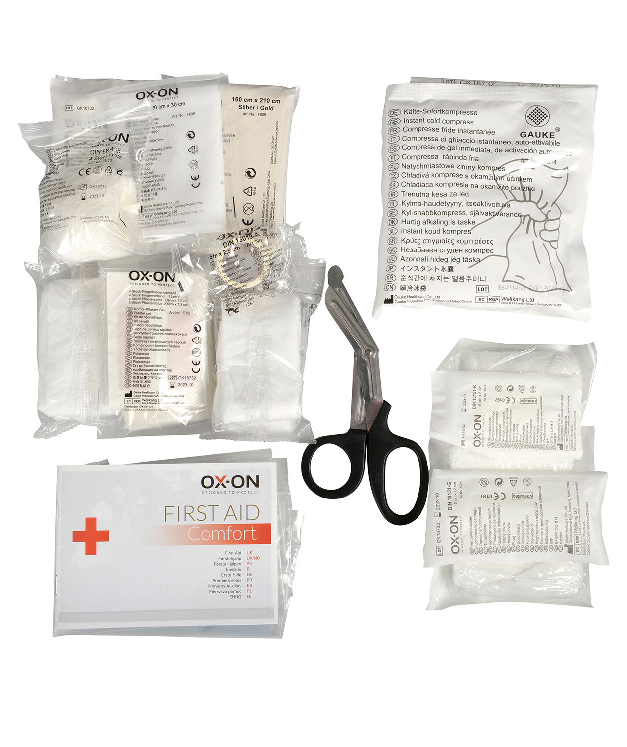 OX-ON f&ouml;rsta hj&auml;lpen-v&auml;ska, Orange