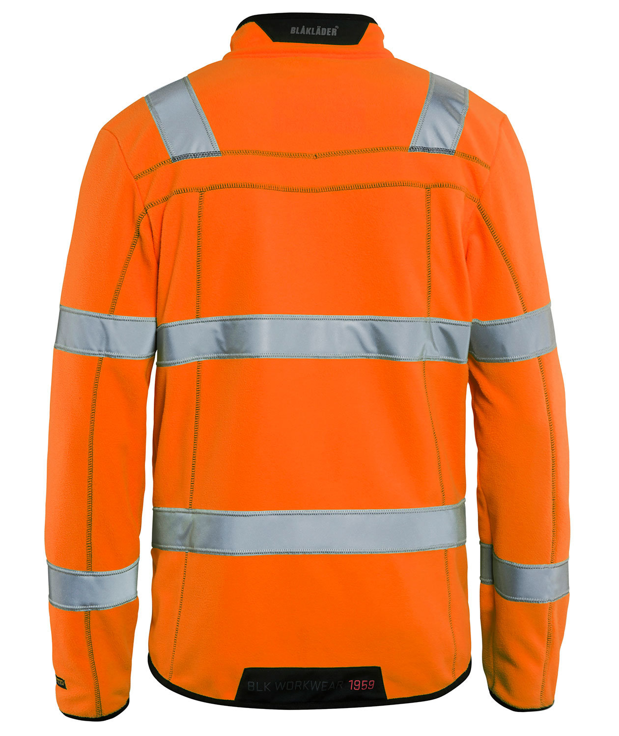 Bl&aring;kl&auml;der microfleecejakke, Hi-vis Orange