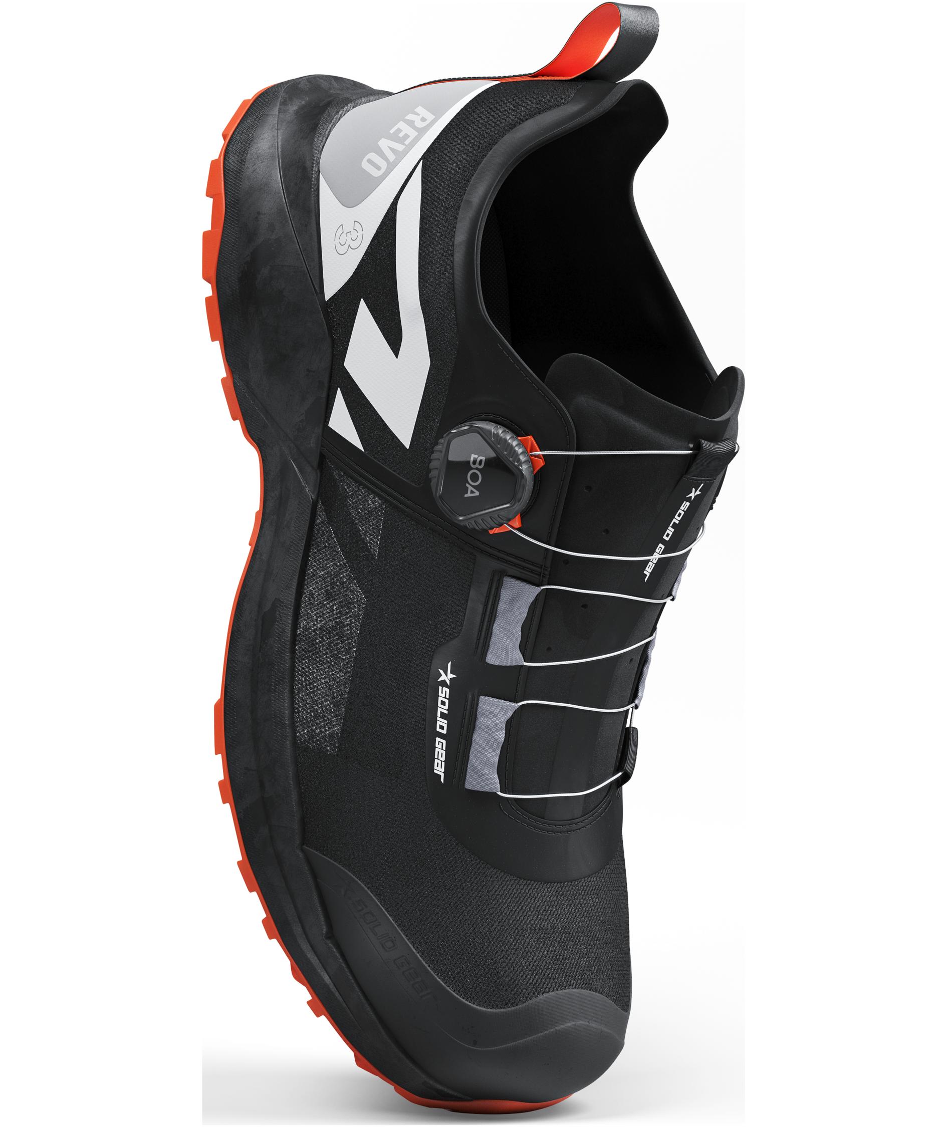 Solid Gear Revo 3 Air Low safety shoes S1PS, Black/Orange, large image number 10
