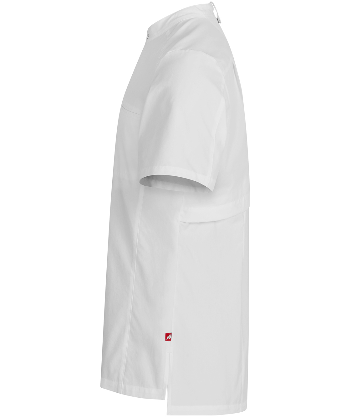 Segers 1006 regular fit kort&auml;rmad kockskjorta, Vit, large image number 5