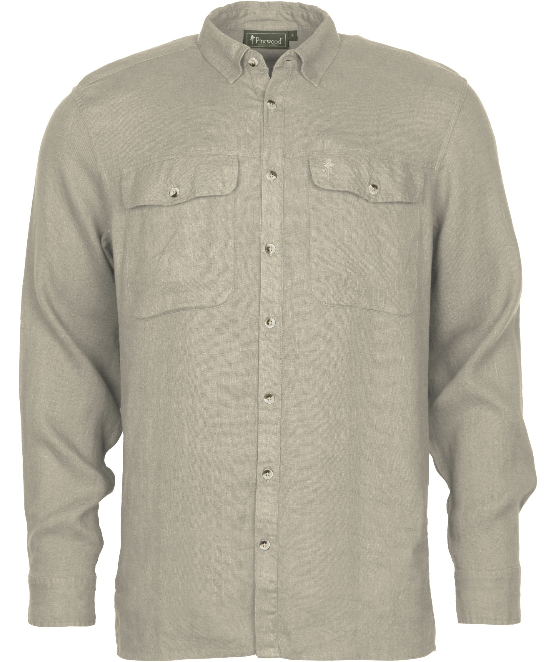 Pinewood V&auml;rnamo NatureSafe h&oslash;rskjorte, Linen Beige