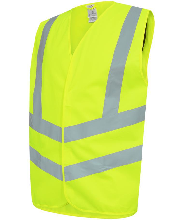 Engel Safety Weste, Hi-Vis Gelb, large image number 2