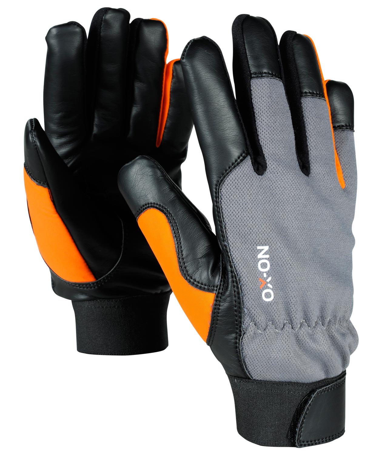 OX-ON Winter Supreme 3609 vinter arbejdshandsker, Gr&aring;/Sort/Orange