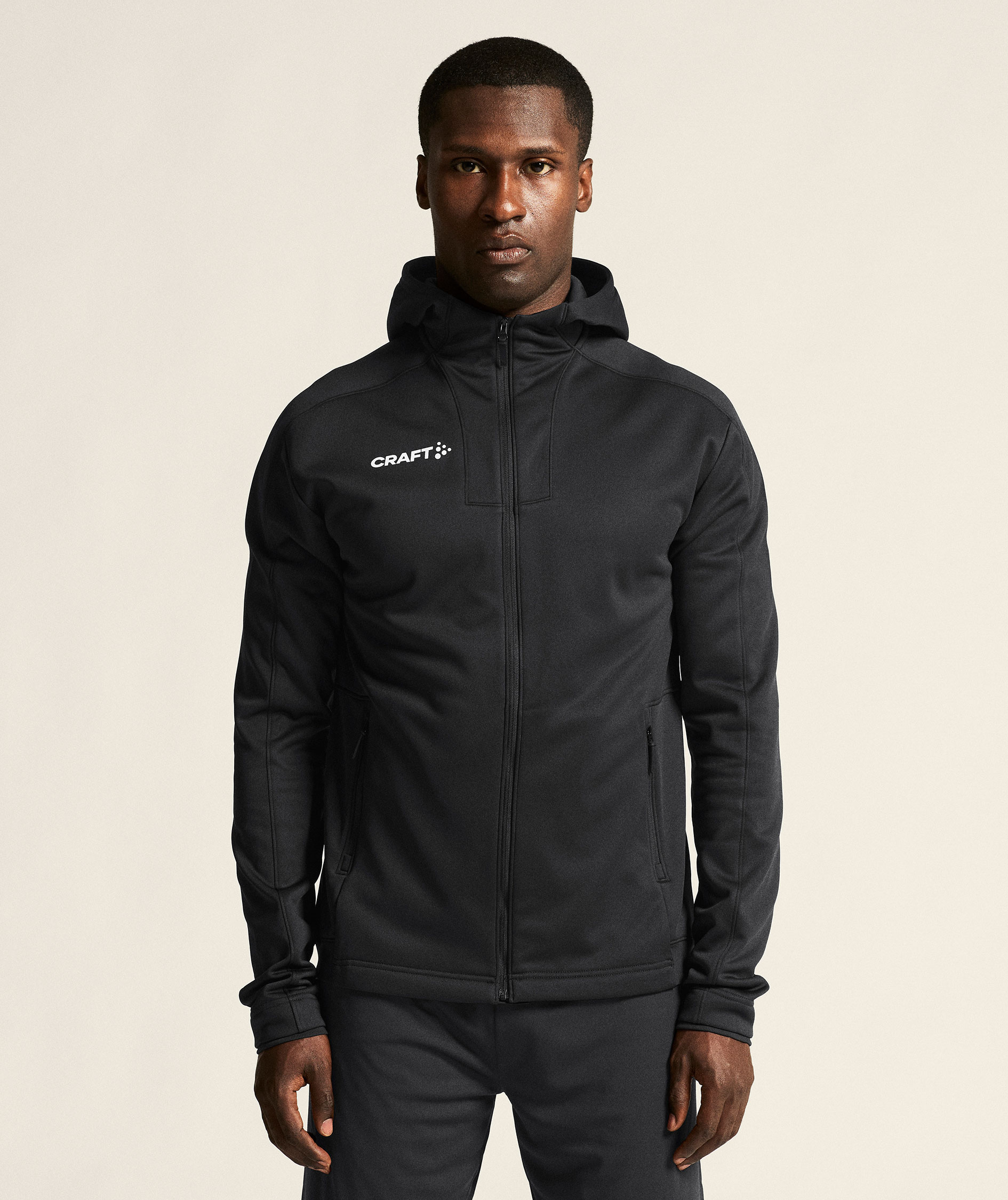 Craft Evolve 2.0 Hoodie mit Rei&szlig;verschluss, Black, large image number 8