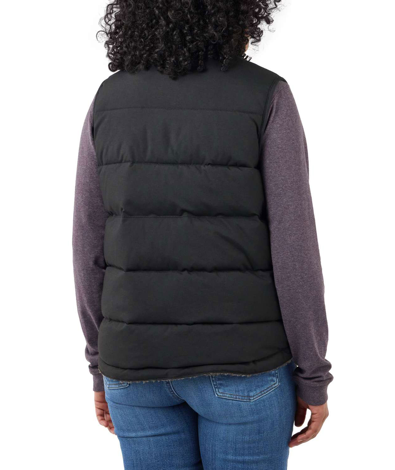 Carhartt Midweight Utility v&auml;ndbar v&auml;st dam, Svart, large image number 4