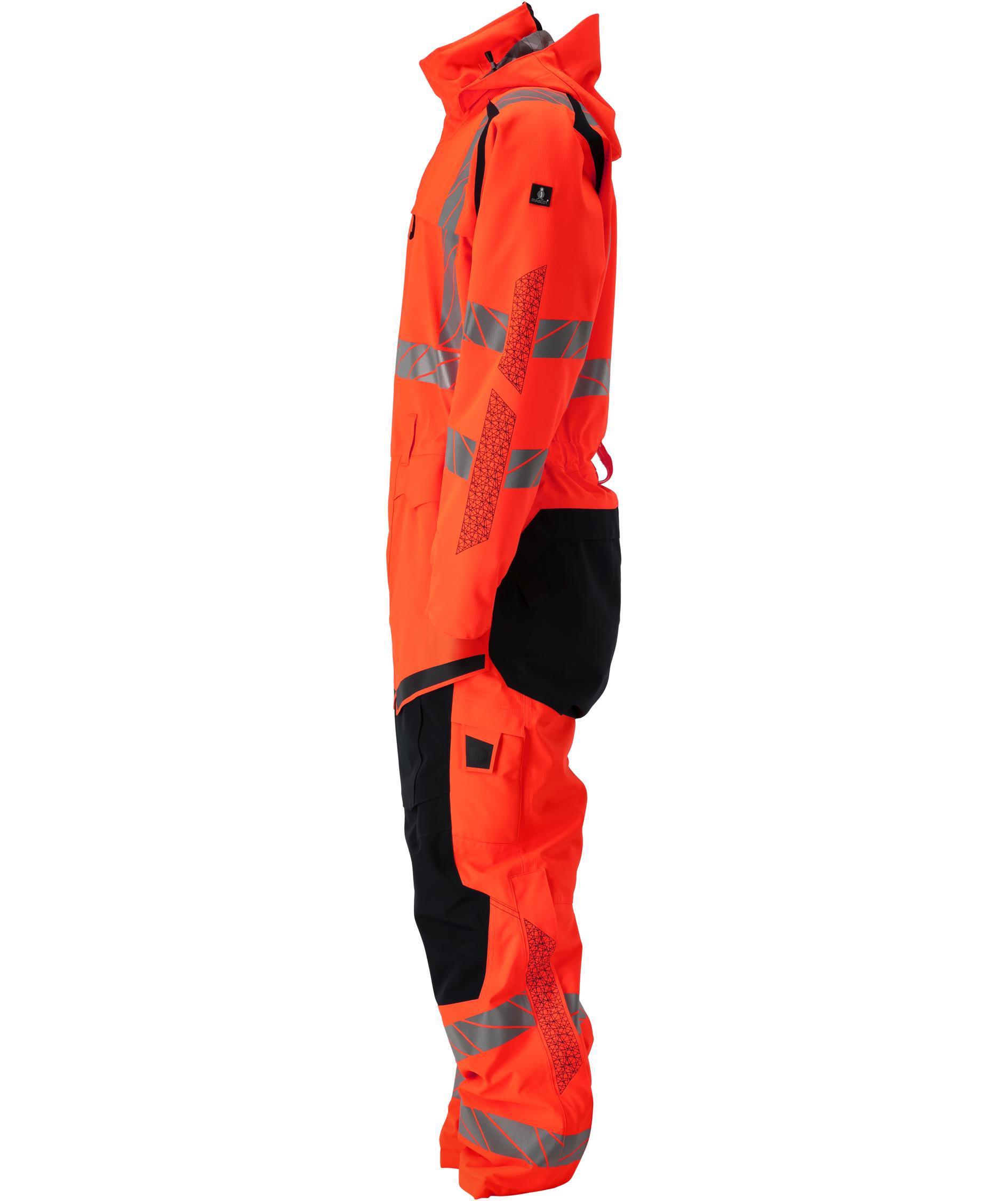 Mascot Accelerate Safe vinteroverall, Varsel r&ouml;d/M&ouml;rk antracit, large image number 3