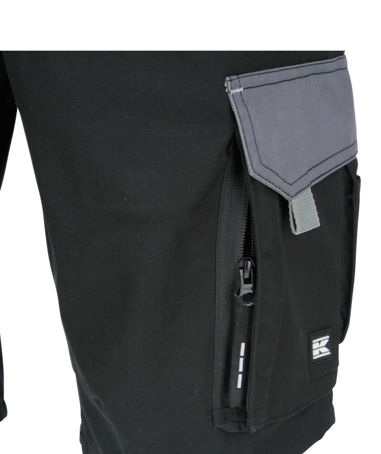 Kramp Original shorts, Black/Grey, large image number 2