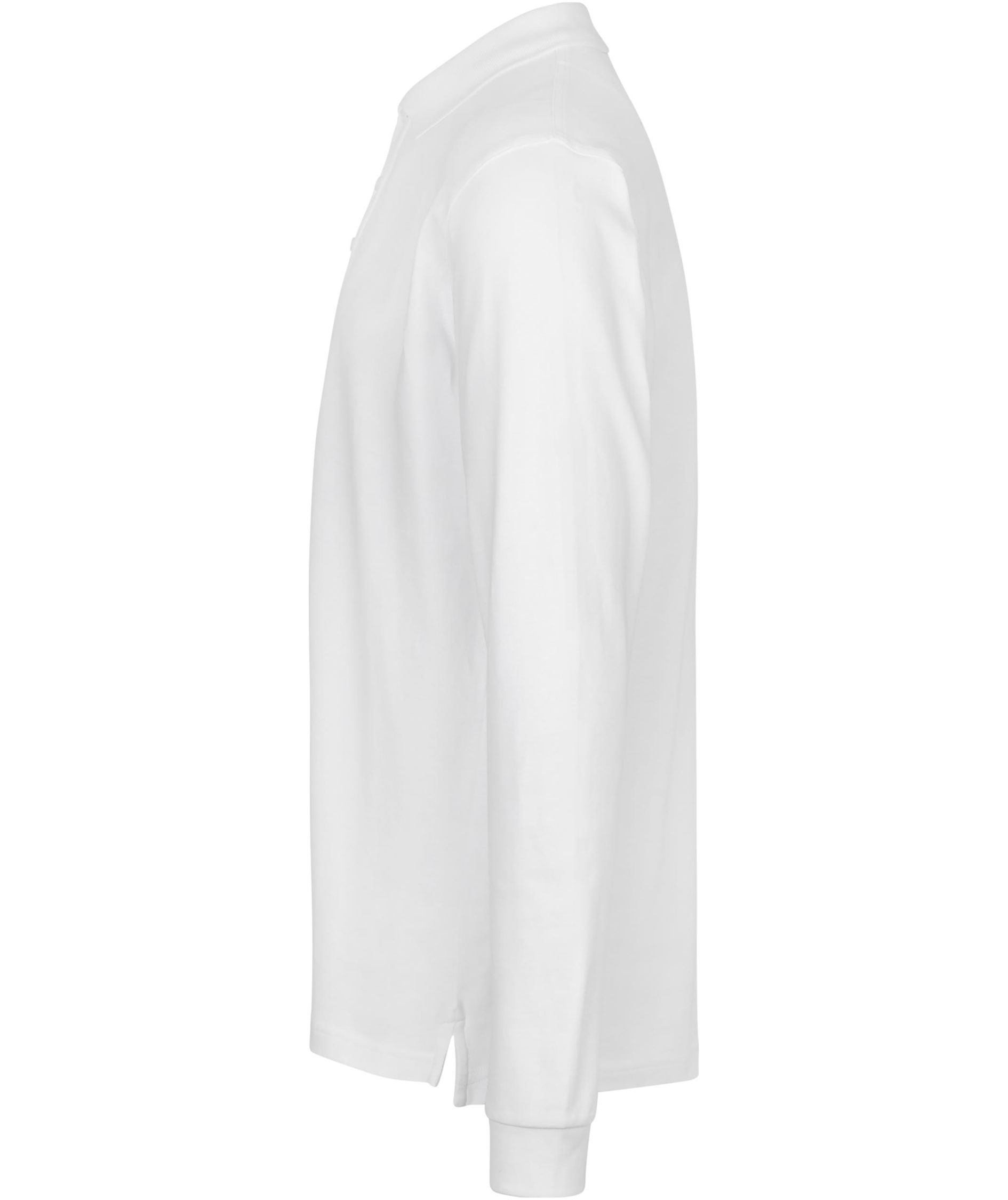 ID lang&aelig;rmet Polo T-shirt med stretch, Hvid, large image number 3
