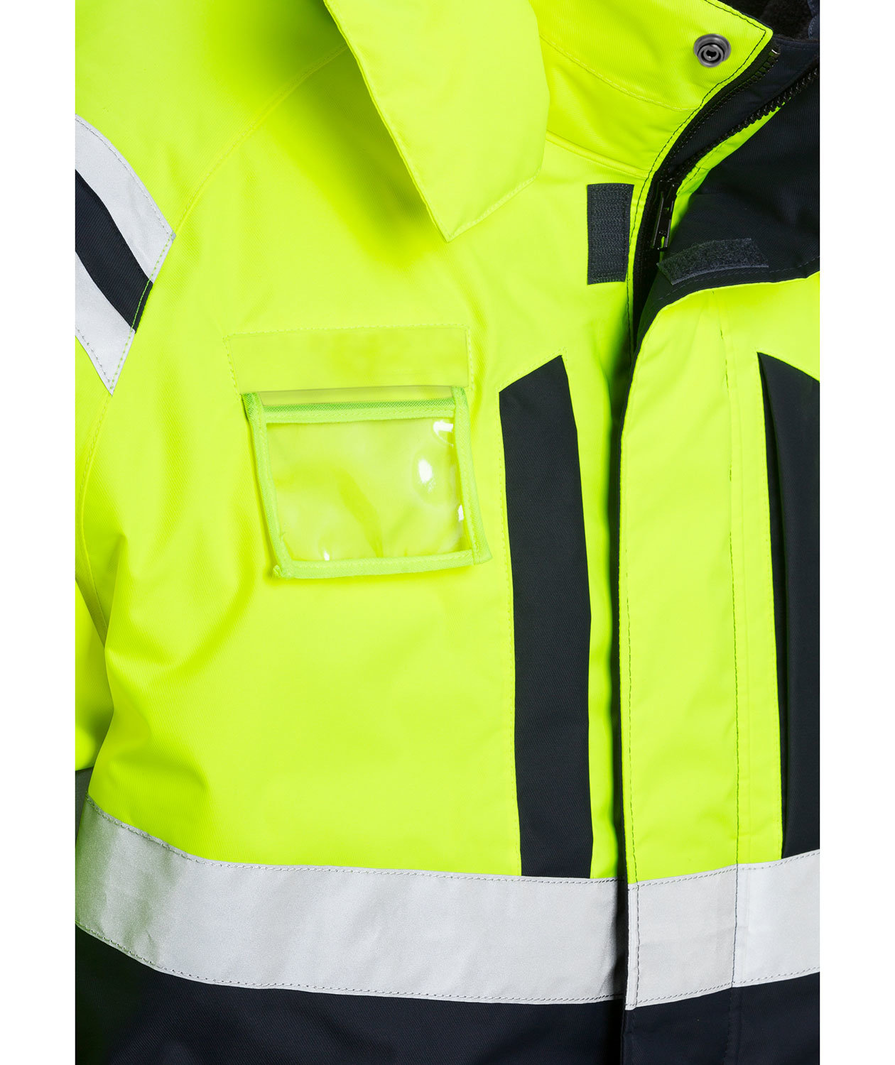 Fristads Airtech&reg; vinterkjeledress 8015, Hi-vis gul/marinebl&aring;, large image number 3