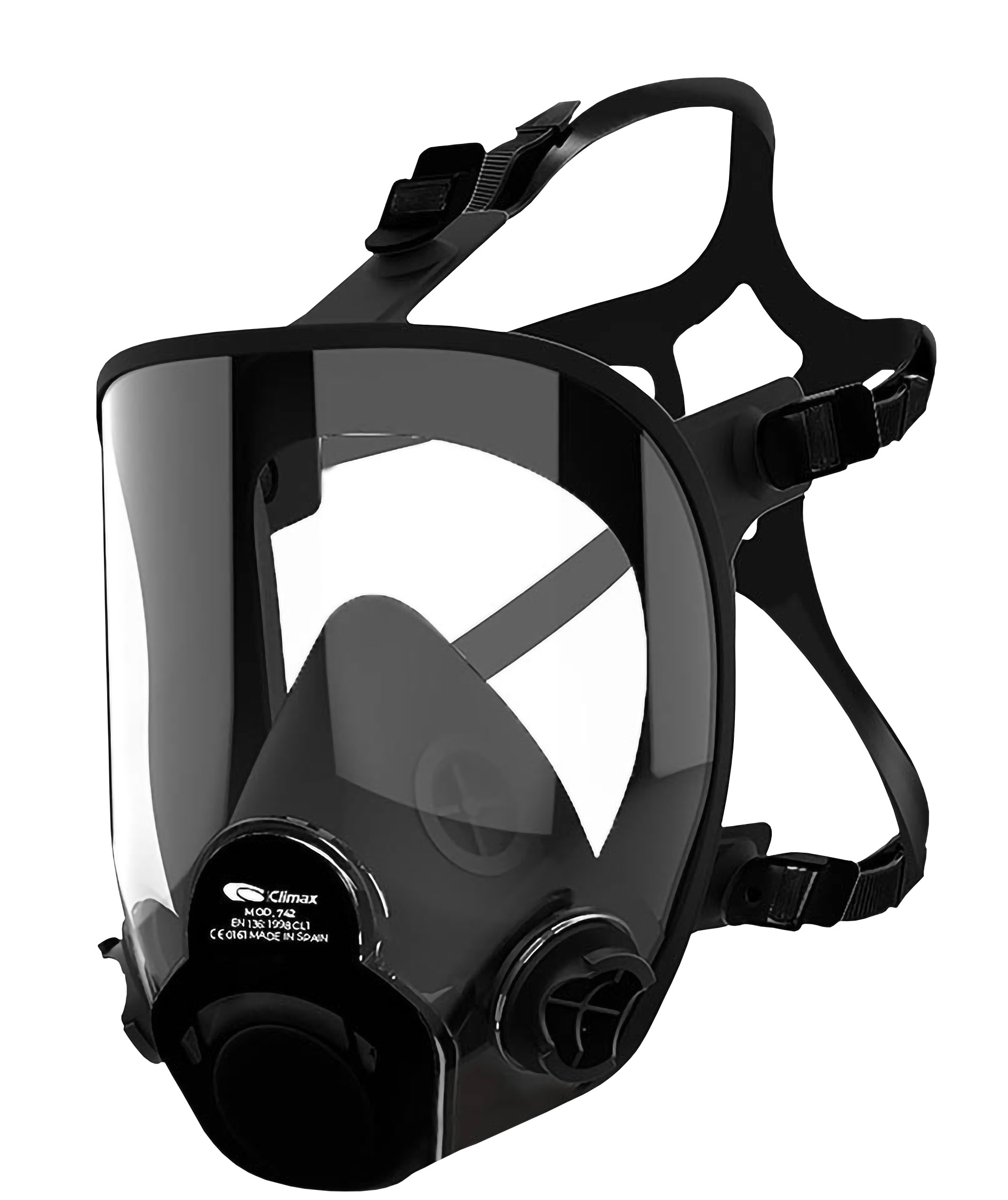OX-ON Respiratory Full Face Mask 742 Supreme, Svart