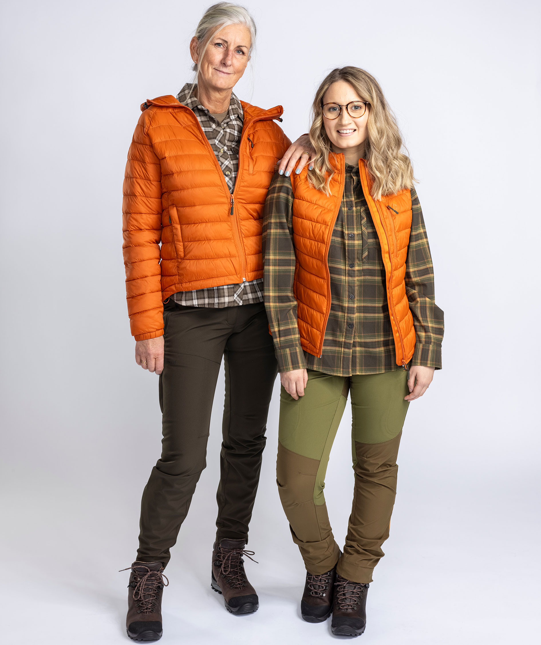 Pinewood&nbsp;Abisko Insulation vatteret damejakke, Burned Orange, large image number 15