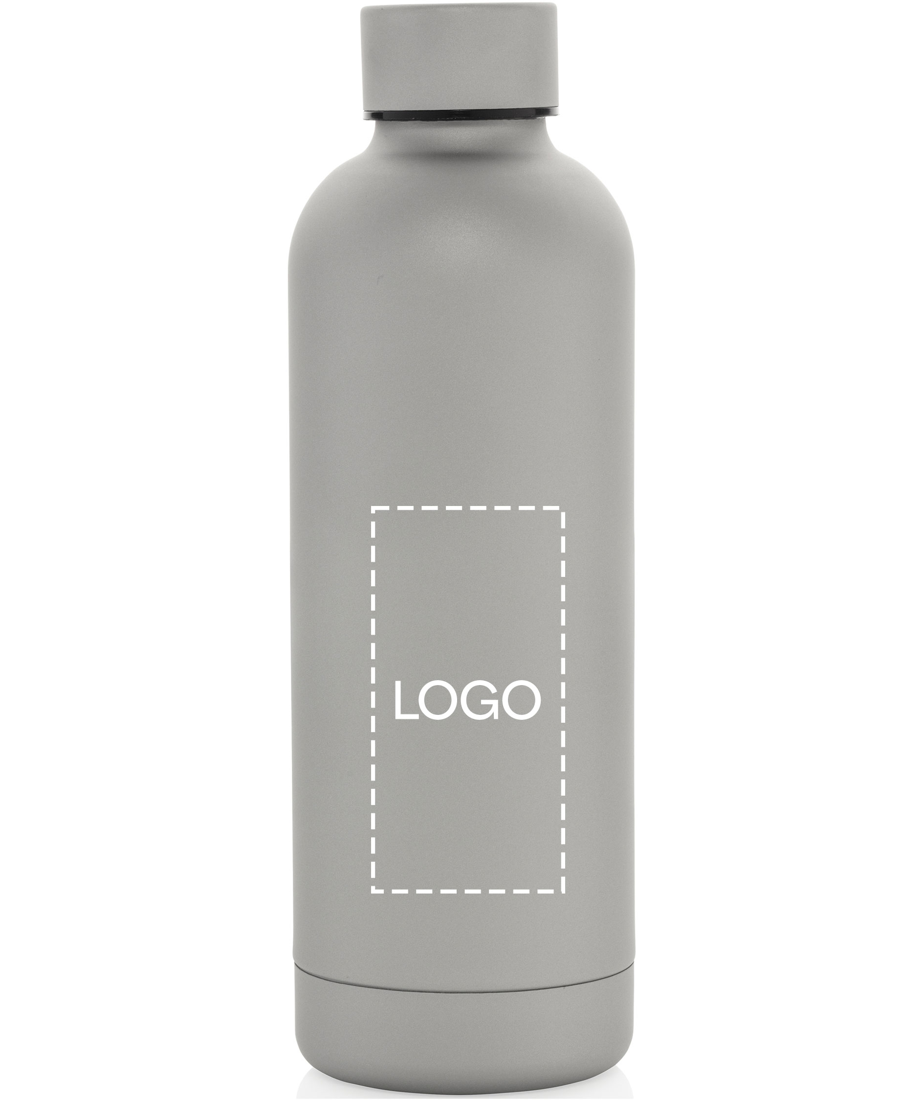 XD Impact insulated water bottle 0,5 L, Silver, Silver, large image number 2