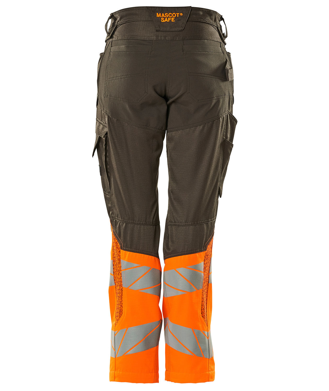 Mascot Accelerate Safe dame arbeidsbukse, M&ouml;rk antracit/Hi-vis orange, large image number 1