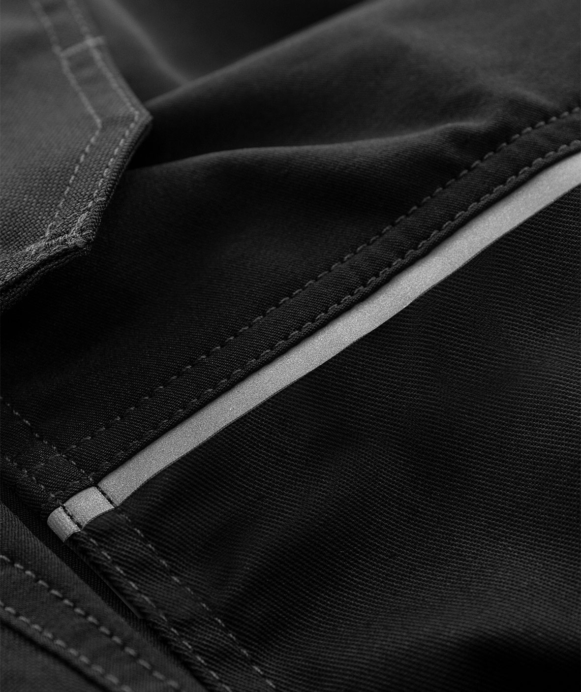 Fristads dame h&aring;ndverksbukse 2901 GWM, Svart, large image number 9