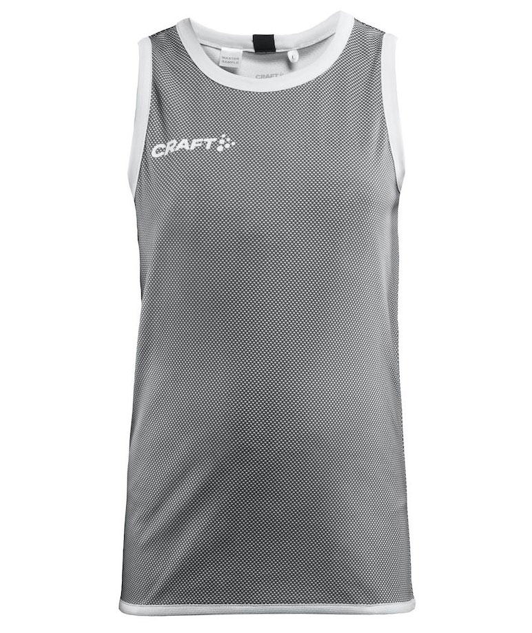 Craft Progress Wende Basket Tank Top f&uuml;r Kinder, Schwarz/Wei&szlig;, Schwarz/Wei&szlig;, swatch