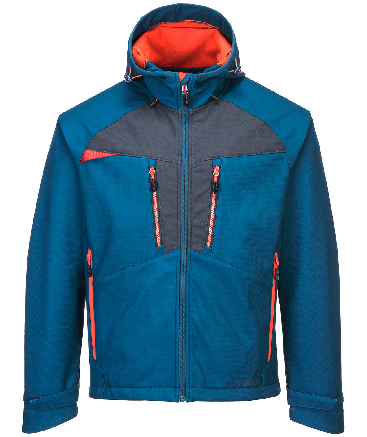 Portwest DX4 softshelljacka full stretch, Metro bl&aring;