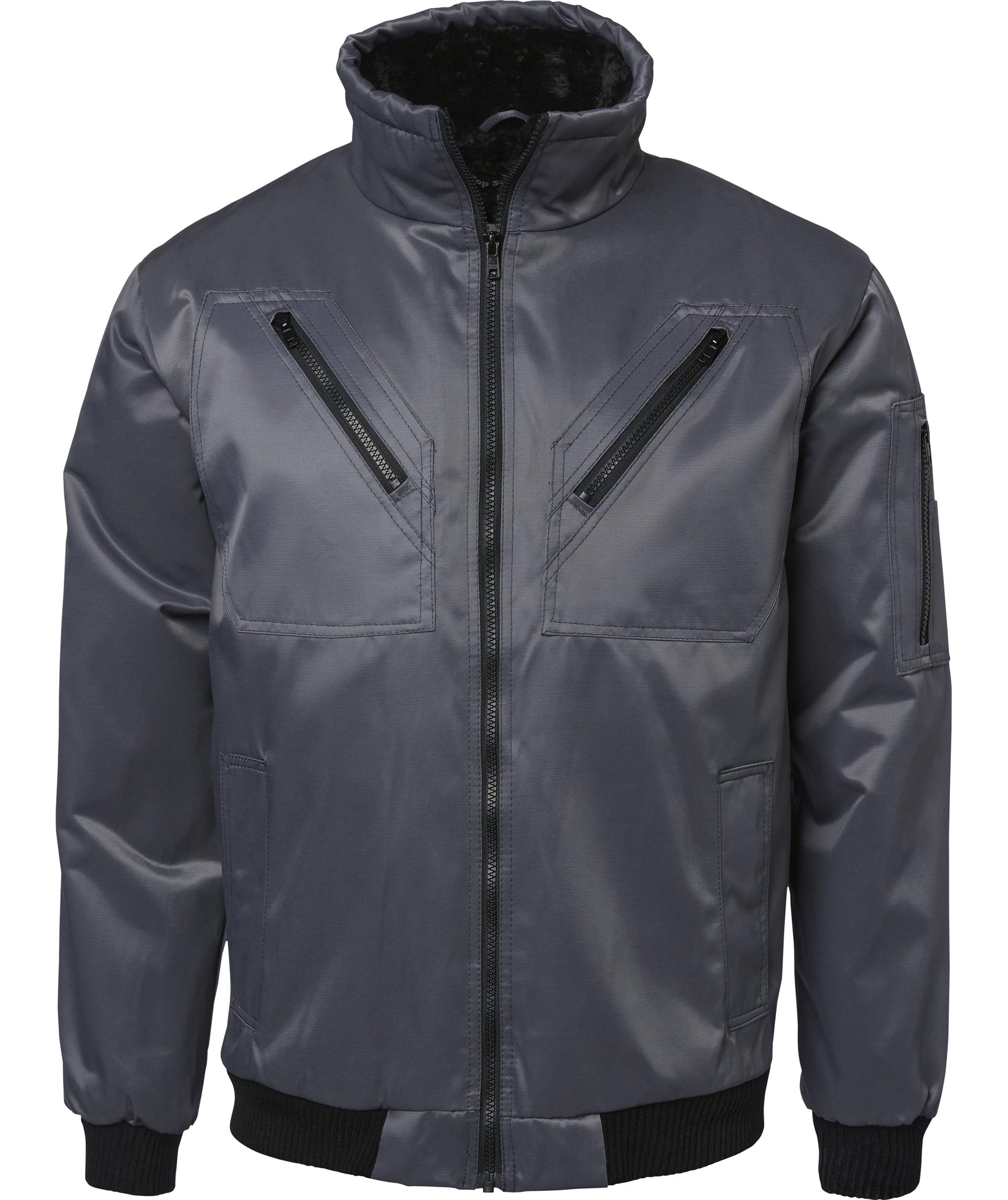 Top Swede pilotjacka 5026, M&ouml;rkgr&aring;, M&ouml;rkgr&aring;, swatch