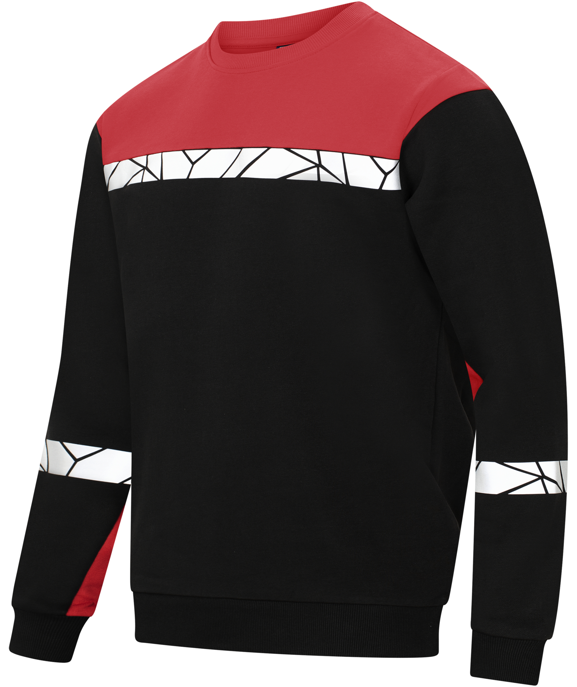 ProJob sweatshirt 7101, Black/Red, large image number 4