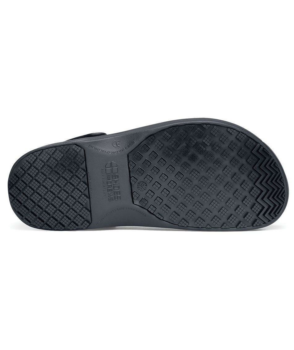 Shoes For Crews Zinc clogs med h&auml;lrem OB, Svart, large image number 5