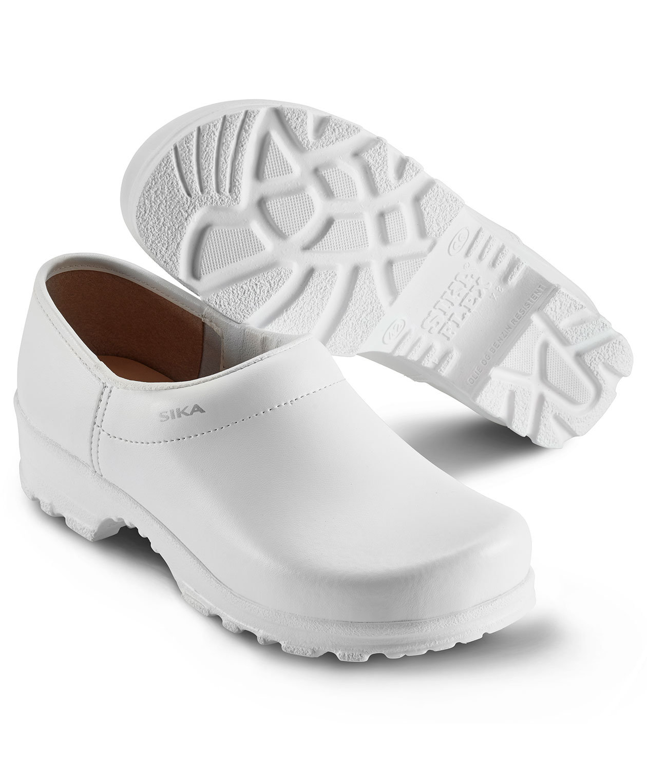 Sika Flex LBS tr&auml;skor med h&auml;lkappa O2, Vit