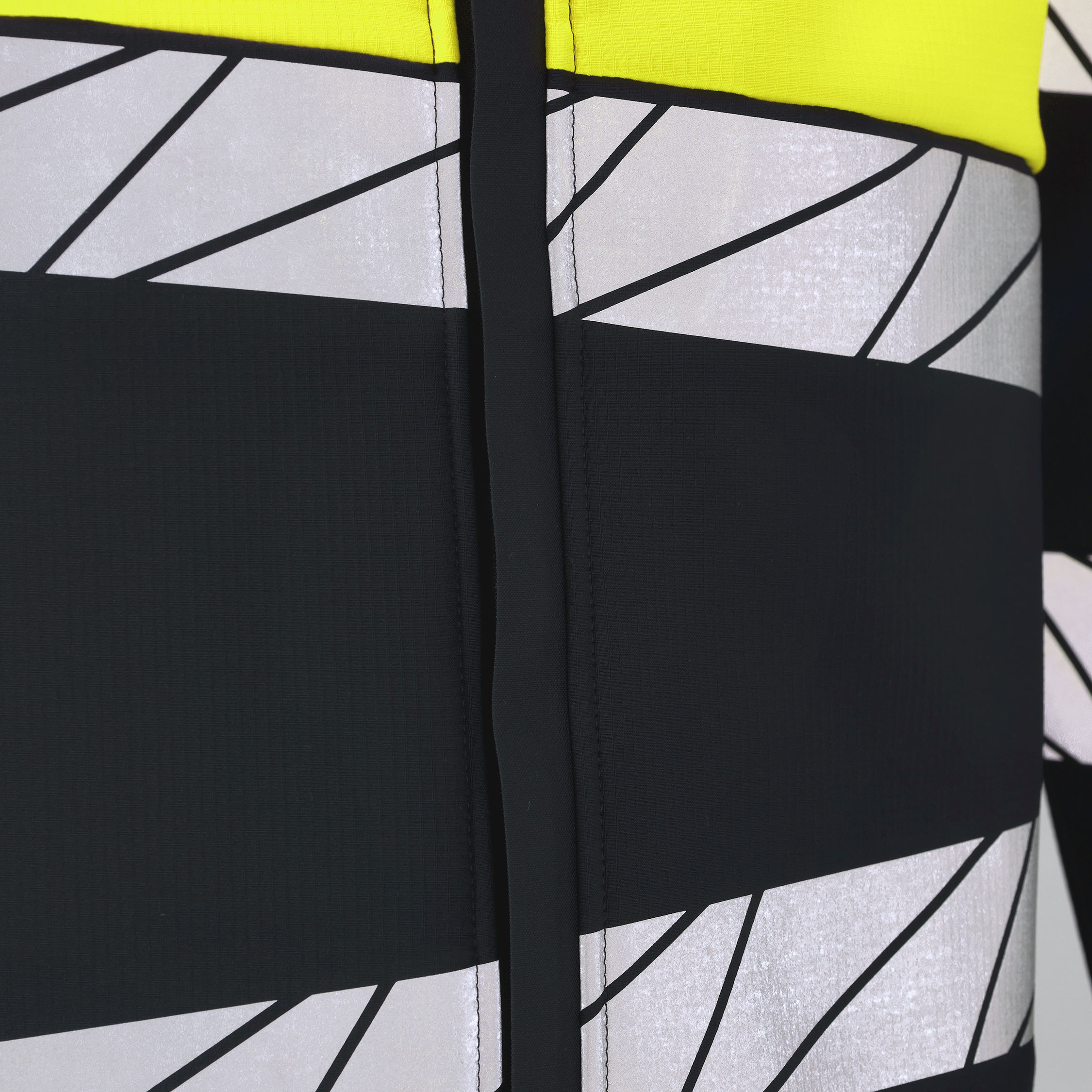 Mascot Accelerate Safe softshelljakke, M&oslash;rk Marine/Hi-Vis Gul, large image number 4