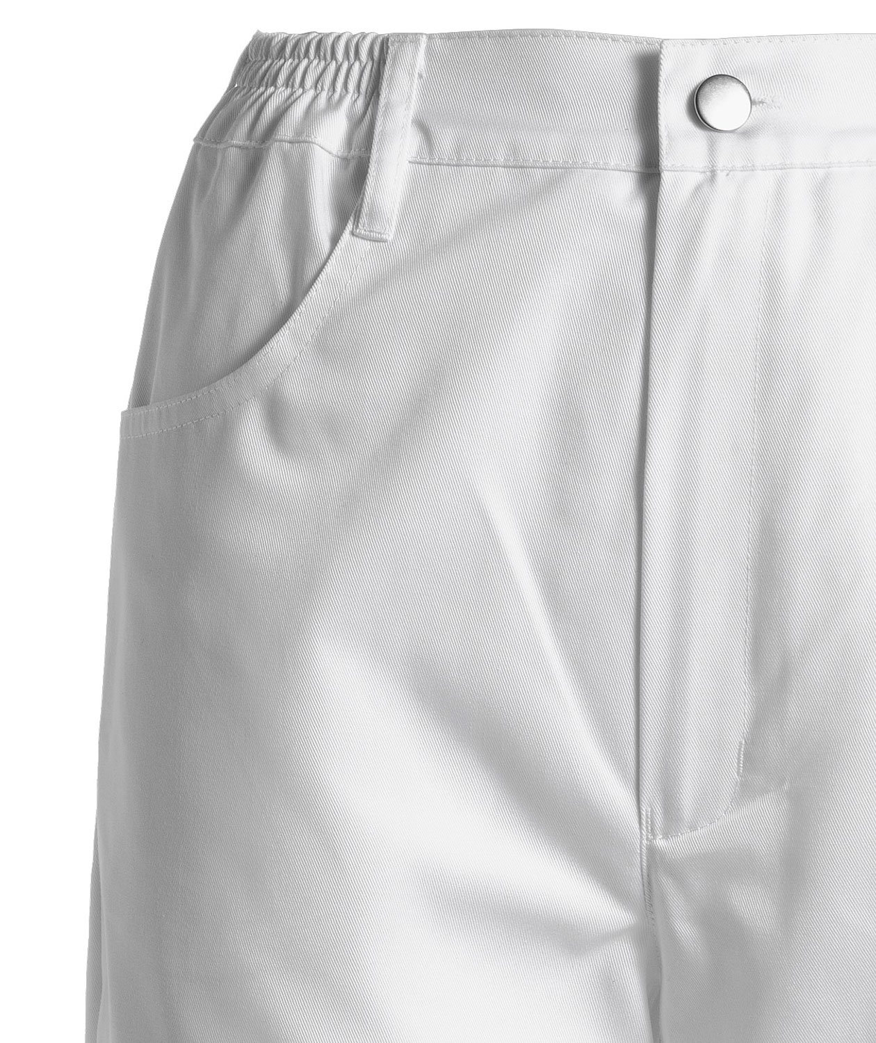 Kentaur damebukse jeansfasong benlengde 84 cm, Hvit, large image number 2