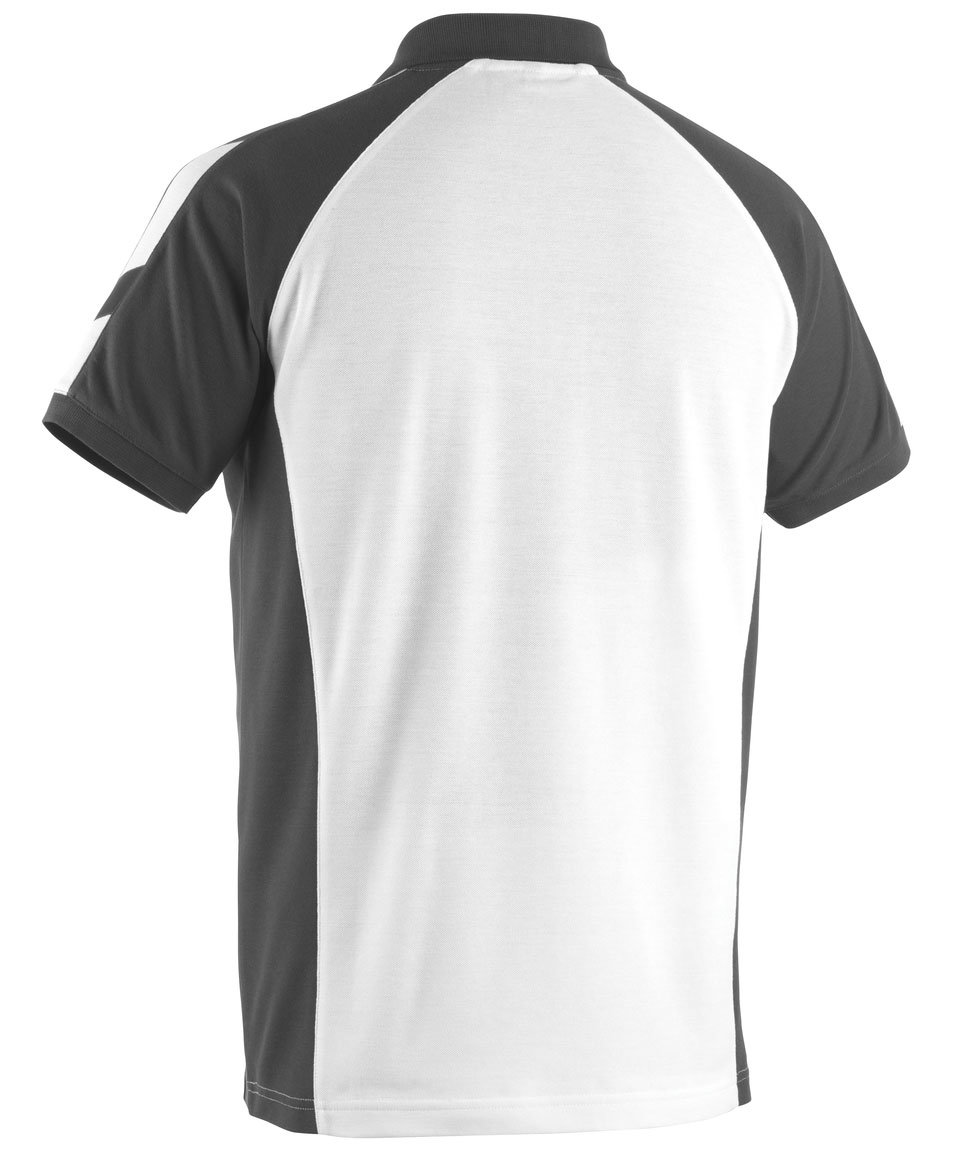 Mascot Bottrop polo T-skjorte, Hvit/M&oslash;rk&nbsp;Antrasittgr&aring;, large image number 2