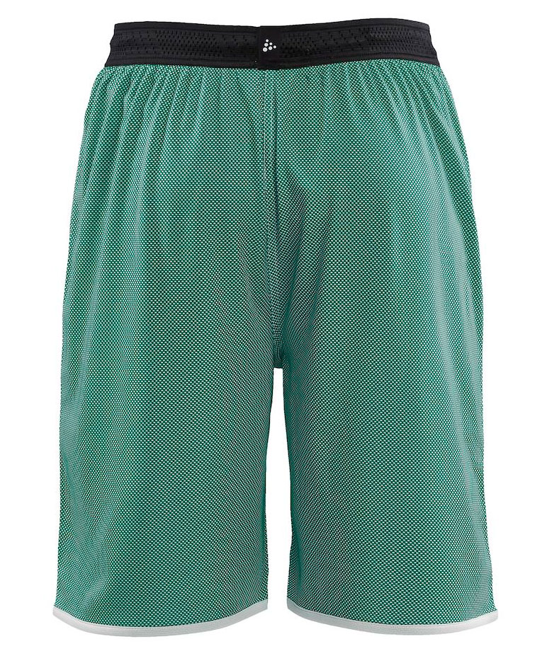 Craft Progress v&auml;ndbar Basket shorts, Team green/white, large image number 3