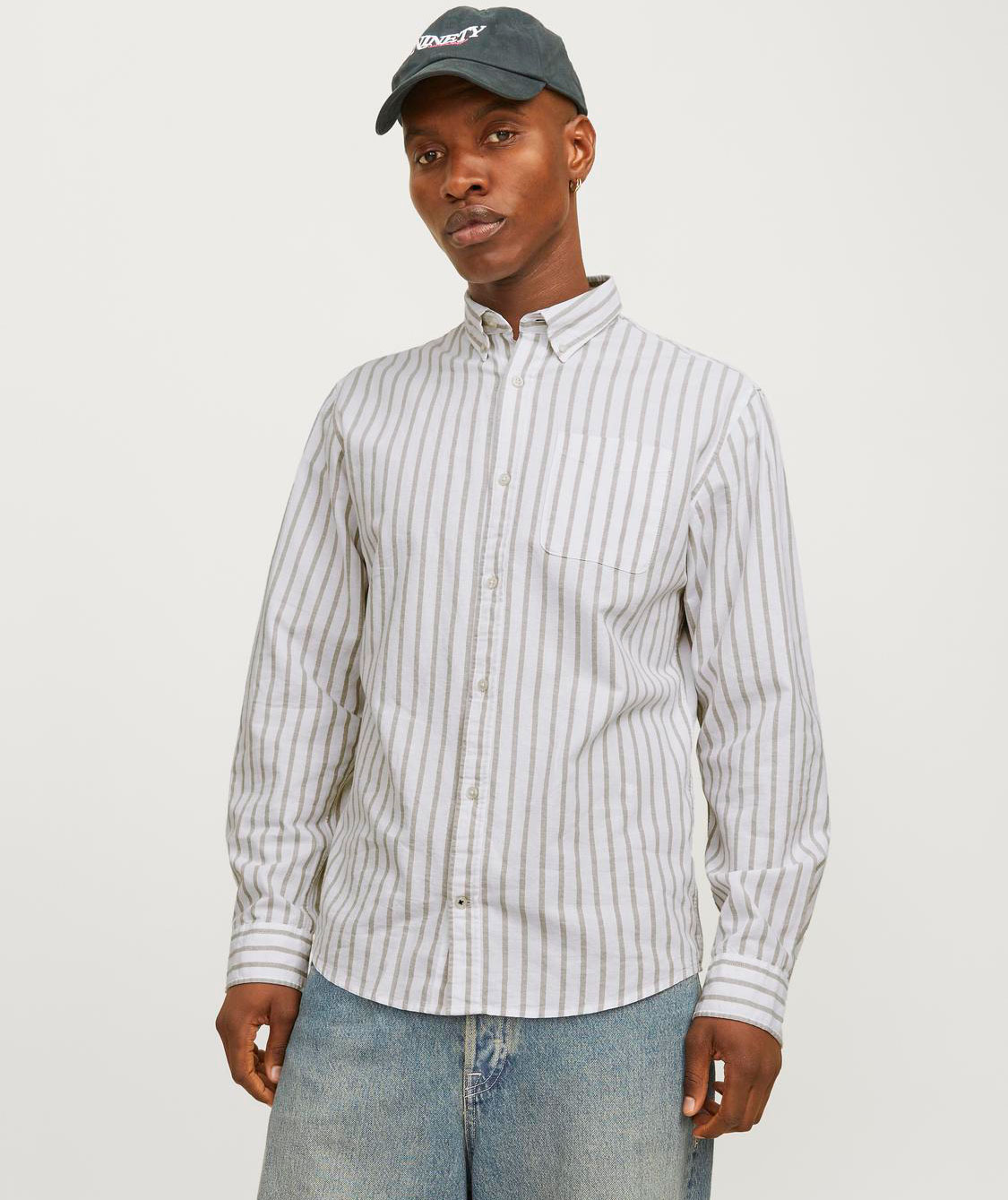 Jack & Jones JJEOXFORD Slim fit Skjorte, Crockery, large image number 5