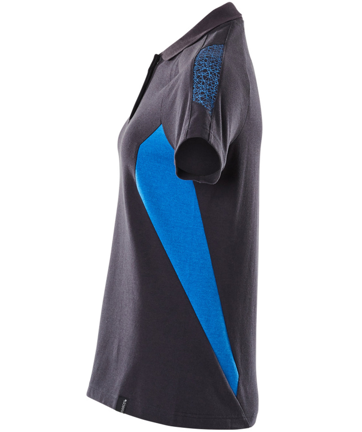 Mascot Accelerate dame polo T-shirt, M&oslash;rk Marine/Azurbl&aring;, large image number 3