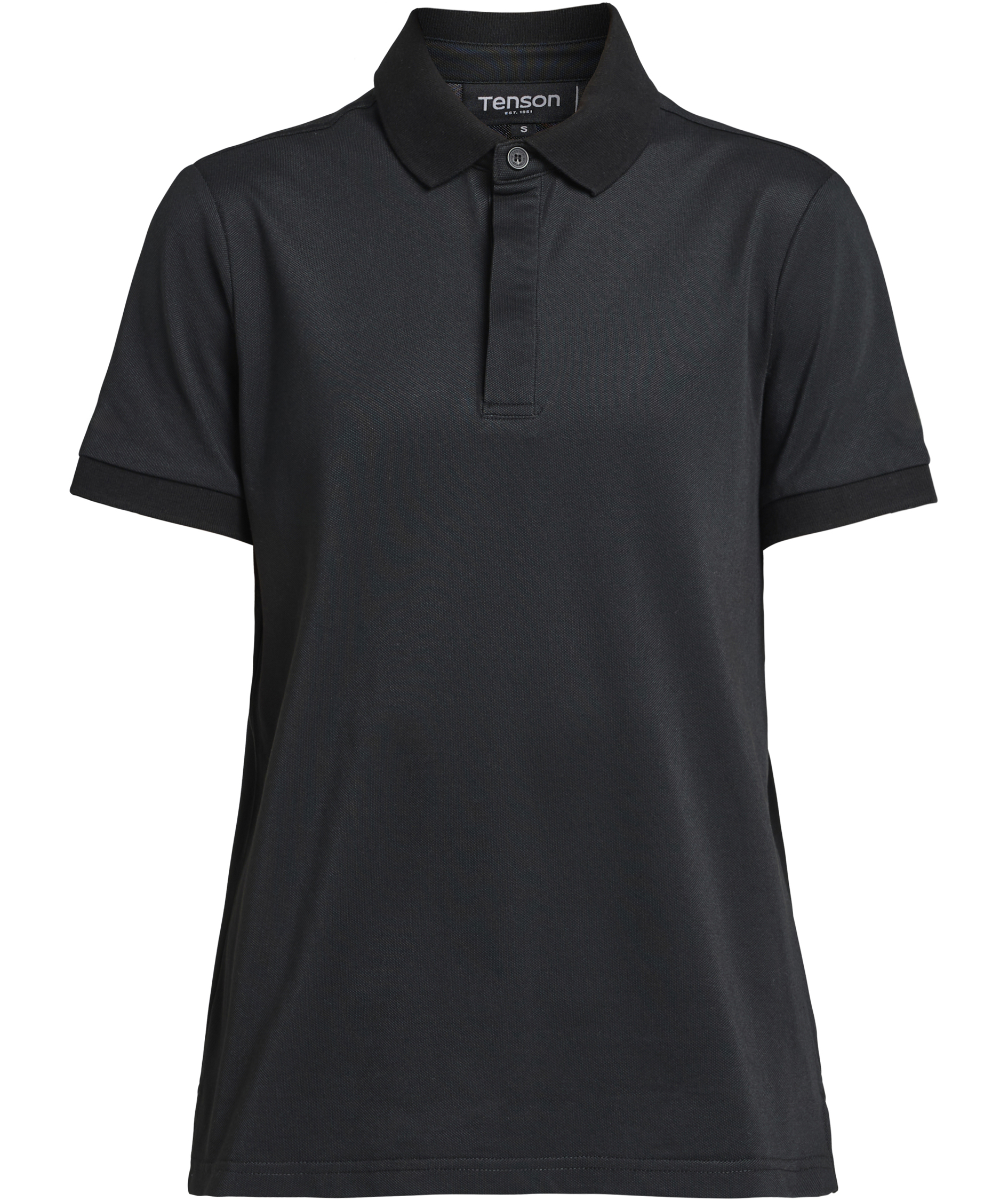 Tenson Prio dame polo T-shirt, Sort, large image number 0