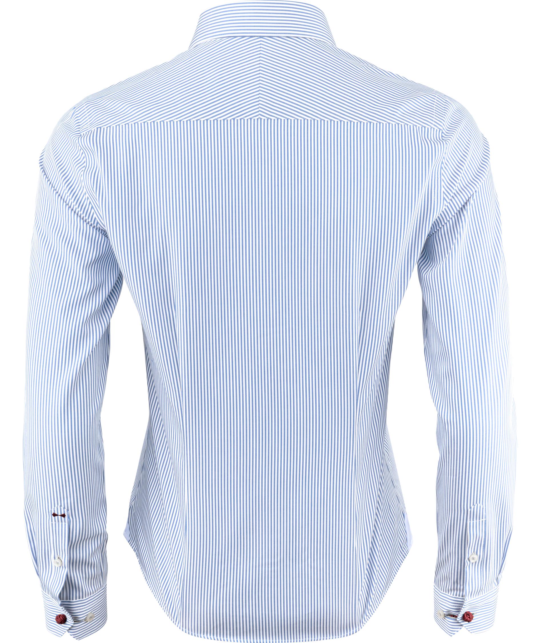 J. Harvest & Frost Twill Yellow Bow 50 lady fit skjorta