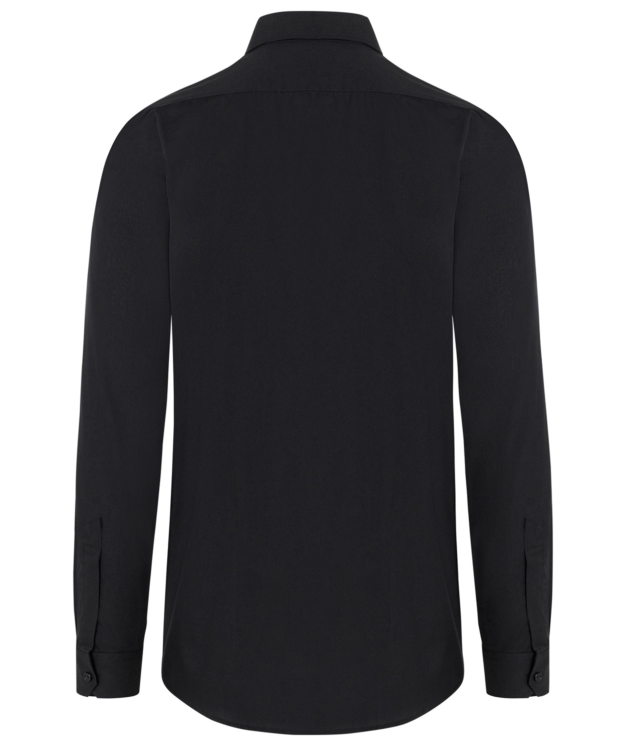 Karlowsky Classic Slim fit skjorte, Svart, large image number 2