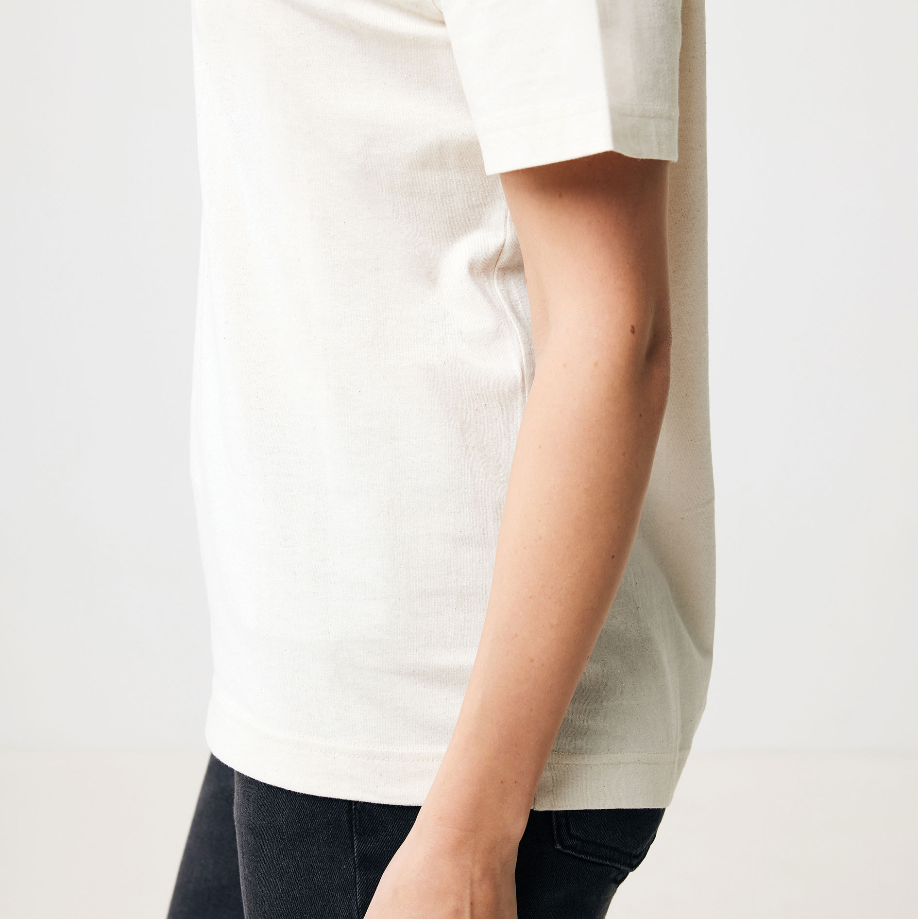 Iqoniq Kakadu T-shirt, Natural Raw, large image number 8