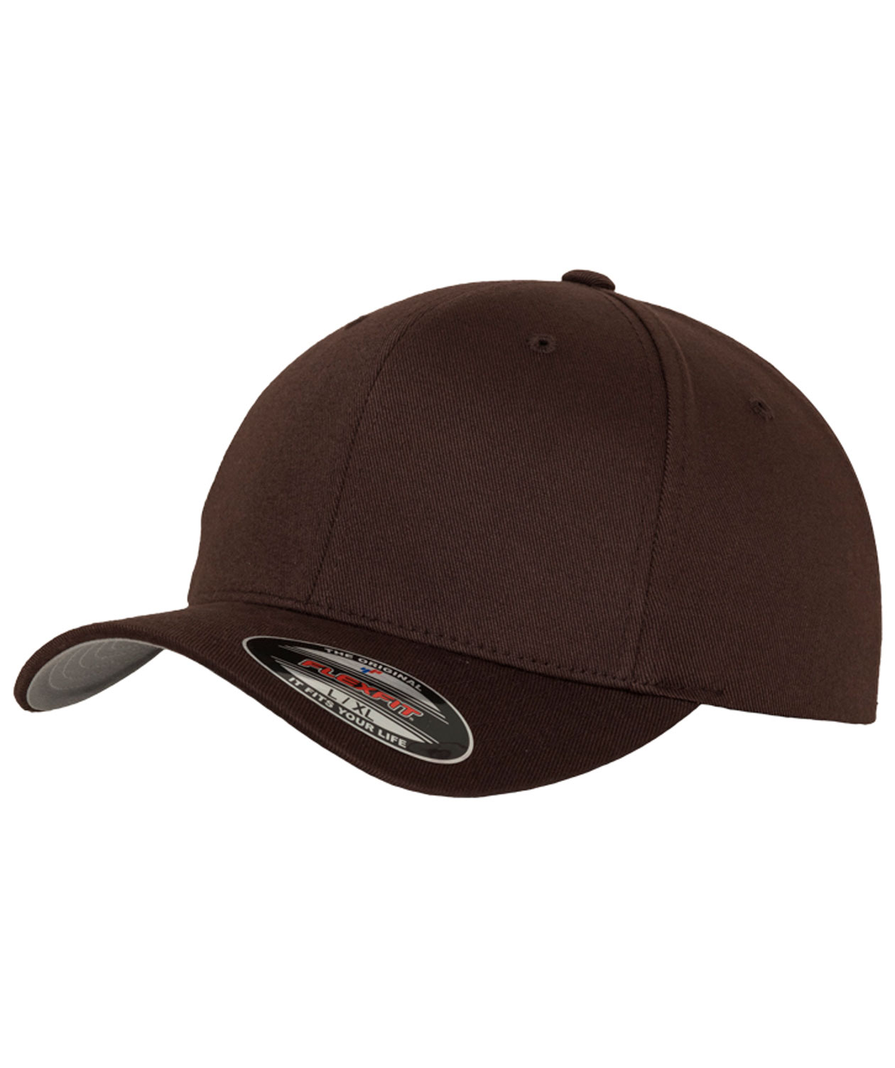 Flexfit 6277 cap, Brown, Brown, swatch