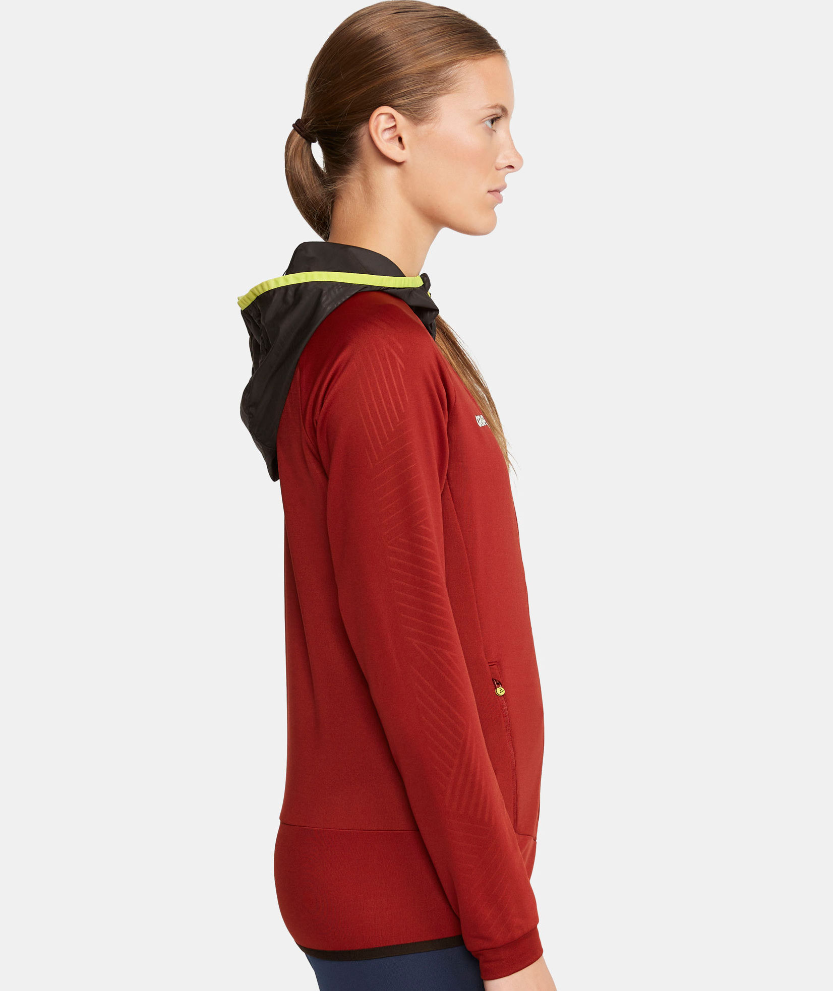 Craft Extend women's hoodie with zipper, Rhubarb, large image number 3