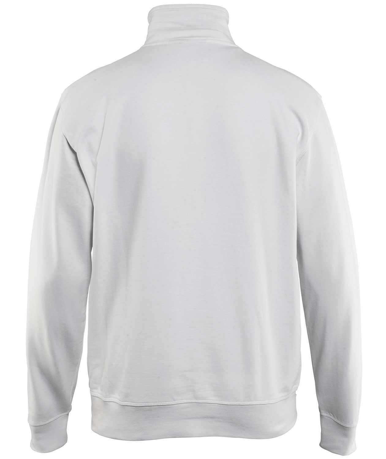 Bl&aring;kl&auml;der sweatshirt with halfzip, White, large image number 1